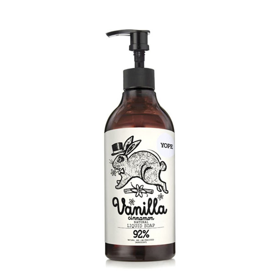 Yope Vanilla & Cinnamon Natural Liquid Soap