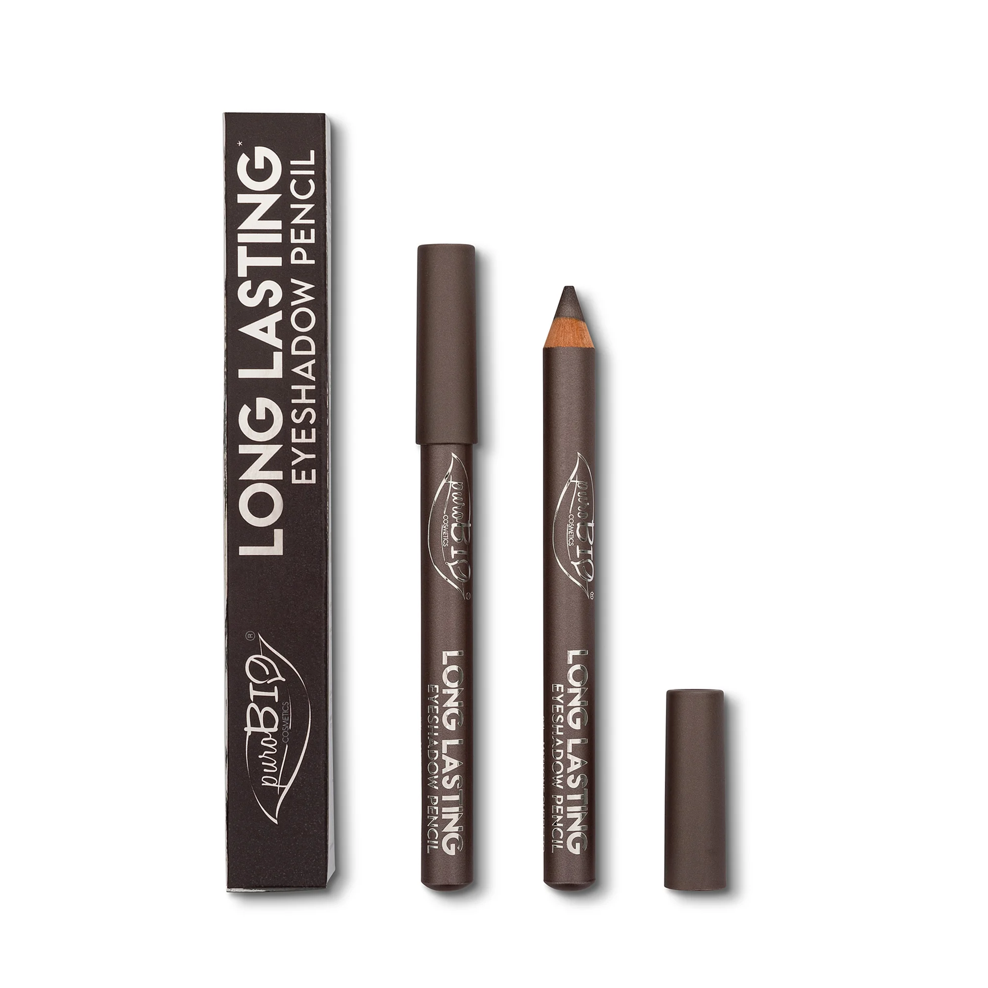 JUMBO PLATEADO OSCURO- LAPIZ DE OJOS LARGA DURACION- LAPIZ Y SOMBRA 07- COSMETICA ECOLOGICA -PUROBIO