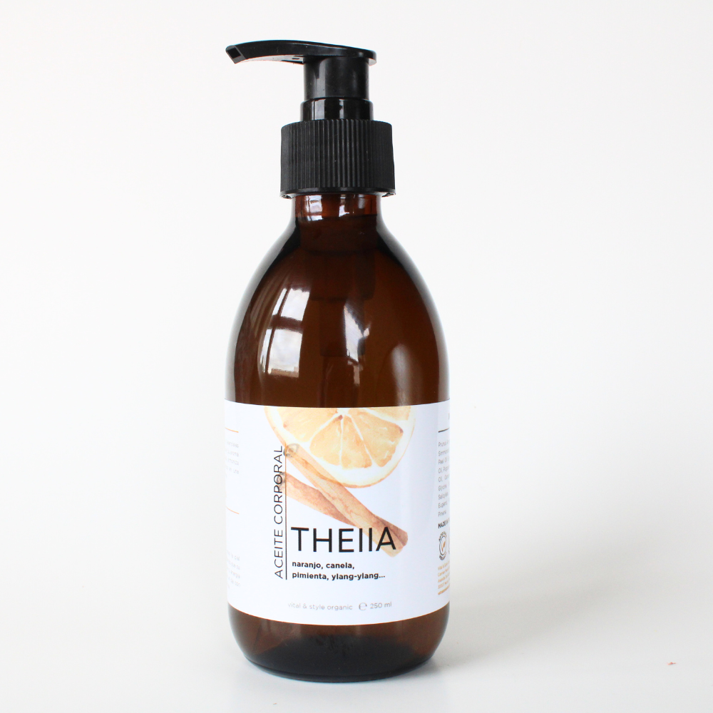 THEIIA ACEITE CORPORAL- ACEITE ENERGETIZANTE- ACEITE CORPORAL- COSMETICA ECOLOGICA -VITAL STYLE
